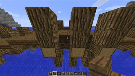 Minecraft Tutorial Small Simple Ocean Village Bridge