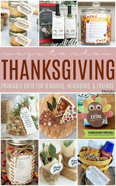 Creative Thanksgiving T Ideas For Teachers Along With Free