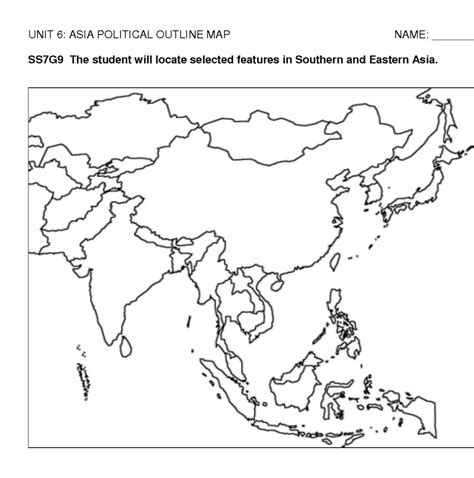 East Asia Political Map Part 2 Diagram Quizlet