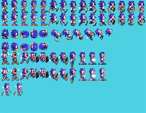 Pixilart Sonic 1 Ms Sprites But I Took Them On As Well By Tuxedoedabyss03