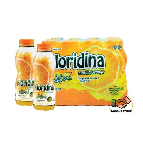 Jual Floridina Orange 1 Dus 350 Ml Isi 12 Pcs Shopee Indonesia
