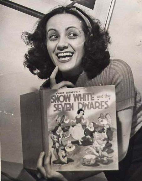 The Voice Of Snow White Actress Adriana Caselotti Classic Disney Old Disney Snow White 1937