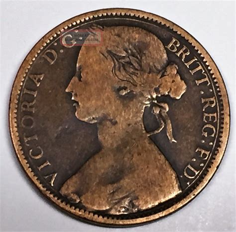 C3107 Great Britain Coin Large Penny 1863
