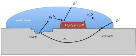 Basic Corrosion Process Of Iron Download Scientific Diagram