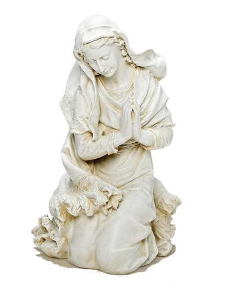 Kneeling Mary Statue 38 H