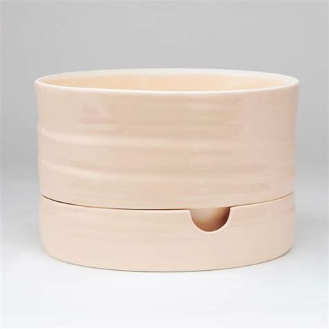 Self Watering Plant Pot By Angus Celeste Burnt Coral Mid