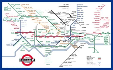 The Dramatic History Of Londons Underground London Tube Map London