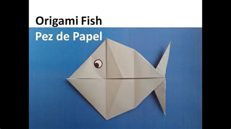 How To Make An Origami Fish Diy Paper Crafts Pez De Papel