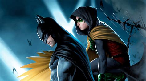 Batman Robin Art Wallpaperhd Superheroes Wallpapers4k Wallpapers