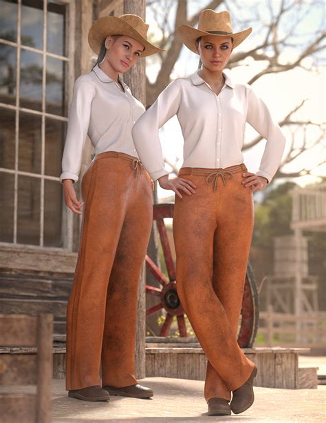 Dforce Everyday Cowgirl Outfit For Genesis 8 Females Daz 3d