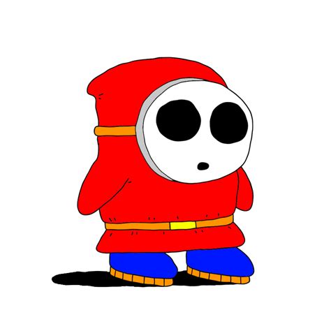 Shy Guy Without His Mask Behance
