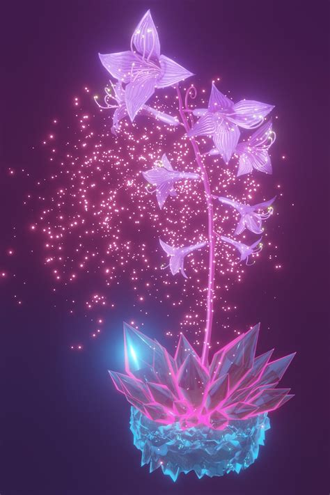 Artstation Magical Flower Resources