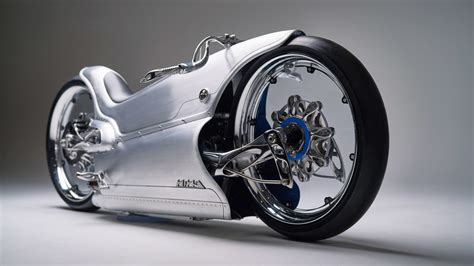 Fuller Motos Futuristic 2029 Custom Motorcycle Manufactured With Metal