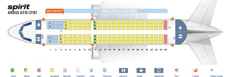 Spirit Plane Seating Chart