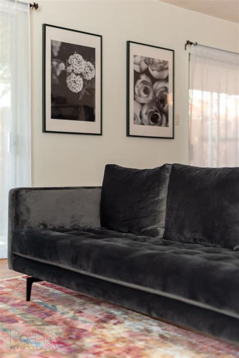 No, we're not talking about your secret crush — we're talking about velvet. 5 Reasons I Chose This Grey Velvet Couch for My New Living ...