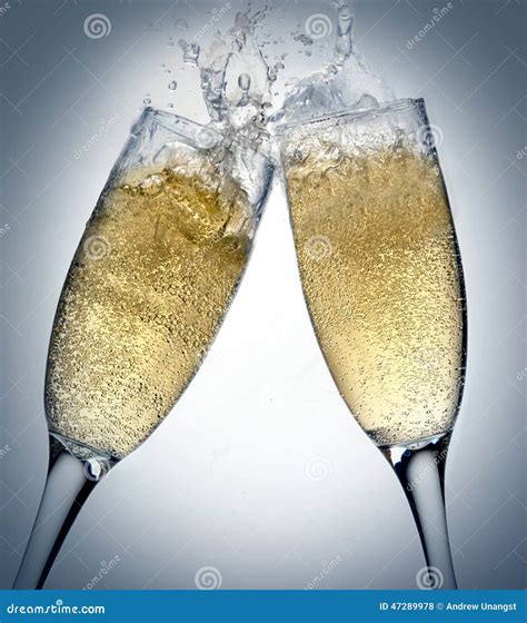Champagne Toasting Stock Photo Image Of Symbol Glasses 47289978