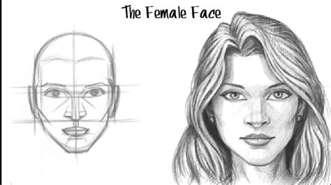 How To Draw A Female Face