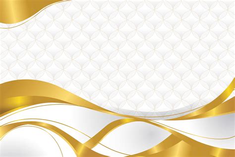 Gold Ribbon Background With Pattern 1369799 Vector Art At Vecteezy