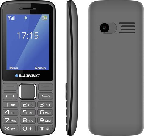 Téléphone Portable Double Sim Blaupunkt Fm03 Fm03 Irongrey Gris