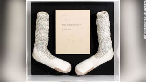 Michael Jacksons First Moonwalk Socks Goes Up For Auction