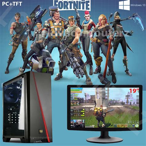 Epic games and people can fly publishing: Fast Core i5 Gaming PC + Monitor Bundle 8GB RAM 1TB HDD ...
