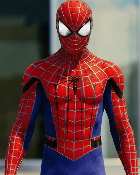 Combination Of Almost All The Live Action Suits Spiderman