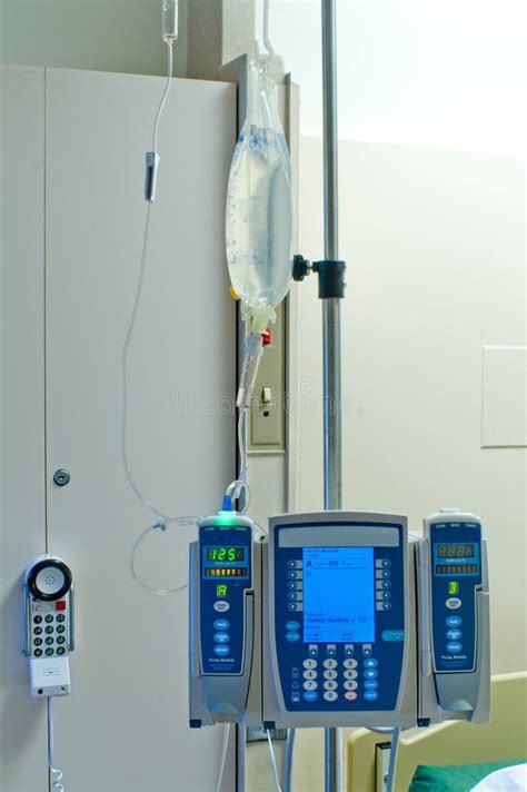 Iv Pump Stock Image Image Of Hospital Care Medicine 5442523