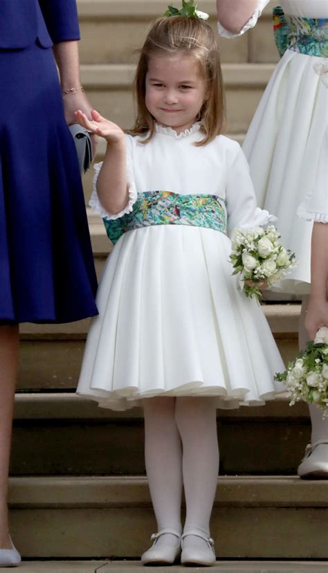 Princess Charlotte Steals The Show At Princess Eugenies Wedding E News
