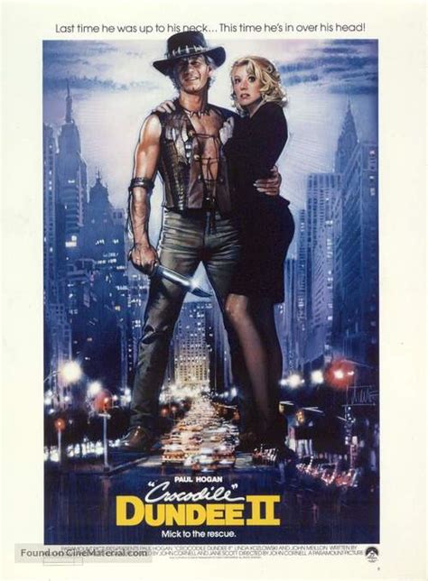 Crocodile Dundee Ii 1988 Movie Poster