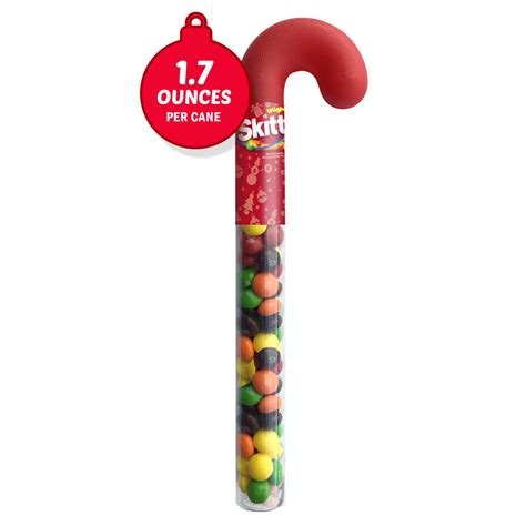 Skittles Original Candy Holiday Candy Christmas Candy Cane 636 Oz