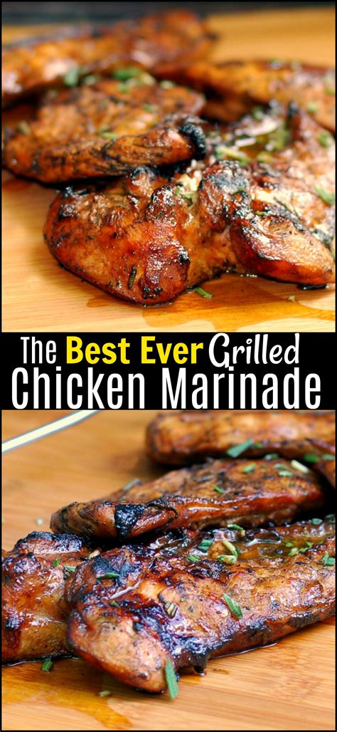 Substitute balsamic for the red wine vinegar or lemon juice for another favorite citrus (like lime) if that's what you have on hand. The BEST EVER Grilled Chicken Marinade - Aunt Bee's Recipes