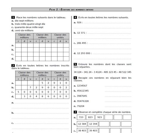 En effet, chaque exercice de math ce2 à imprimer a été pensé et conçu pour aborder les différences compétences requises pour couvrir le programme de mathématique. Auberge - Page 96 Sur 125 - encequiconcerne Exercices ...