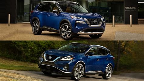 2021 Nissan Rogue Vs 2021 Nissan Murano Whats The Difference