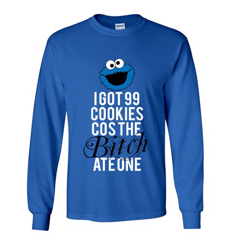 Cookie Monster 99 Problems Jumper Fresh Prints Specialising In