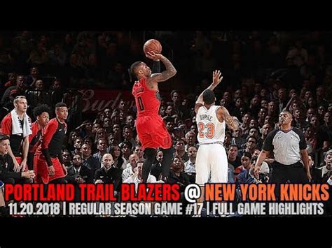 Get latest betting odds, lines, matchup stats for portland trail blazers vs new york knicks. Portland Trail Blazers vs New York Knicks - Full Game ...