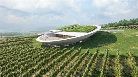 Sauska Winery In Hungary By Bord Architewinery