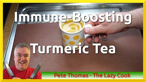 Quick And Easy Immune Boosting Turmeric Tea Always Take With Black