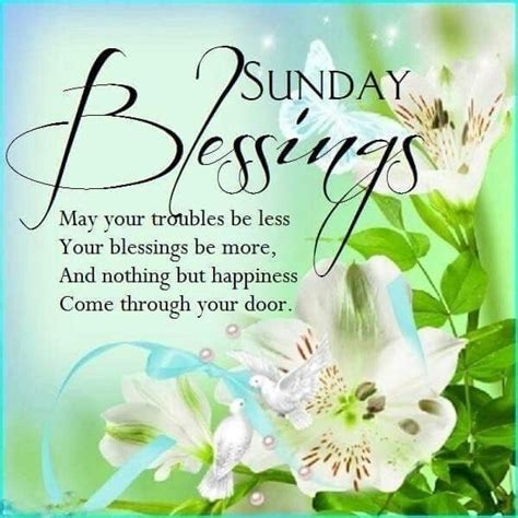 Sunday Blessings Flowers Pictures Photos And Images For Facebook