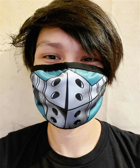 Deku Face Mask Face Mask Boku No Hero My Hero Academia Etsy