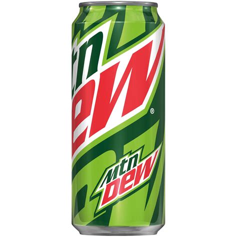 Mountain Dew Citrus Soda Pop 16 Oz Can