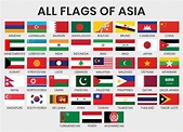 Asia Flag Vector Art, Icons, and Graphics for Free Download