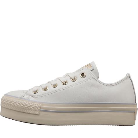 Buy Converse Womens Chuck Taylor All Star Platform Ox Trainers White