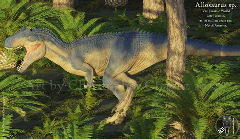Artstation Adult Allosaurus Jurassic World