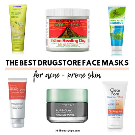 Best Drugstore Masks For Acne Prone Skin 365beautytips