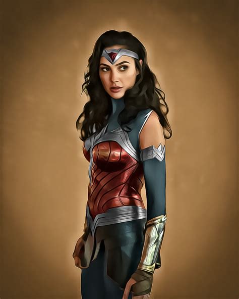 Artstation Wonder Woman Justice League War Suit