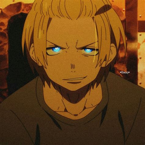 Arthur Boyle Aesthetic Anime Anime Icons Shinra Kusakabe