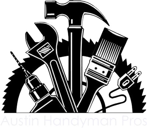 Download Hd Handyman Logo Png Hammer And Paintbrush Logo Transparent