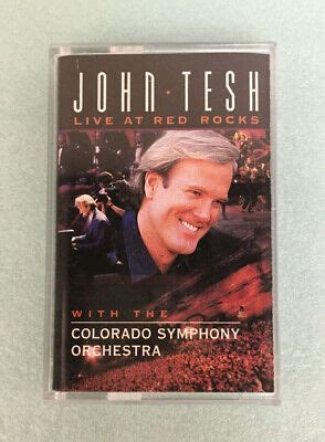 John Tesh Live At Red Rocks With The Colorado Symphony Orchestra Cassette Tape EBay