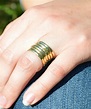 Thick Stackable Brass Ring(s), Brass Rings, Stackable Rings, Brass Ring ...