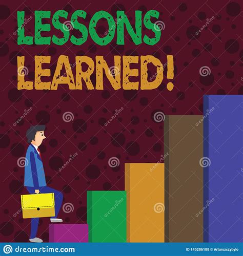 Writing Note Showing Lessons Learned Business Photo Showcasing